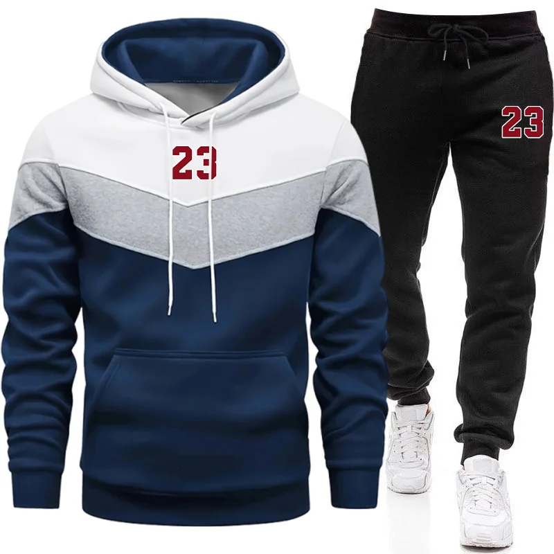 Winter Clothes - Новый мужской спортивный костюм: повседневная толстовка