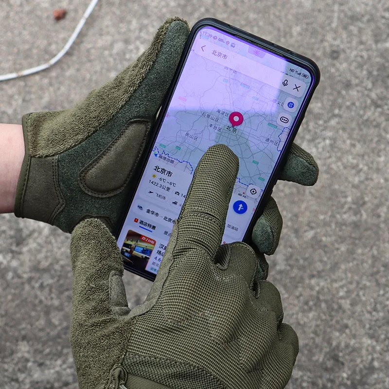 Knit Glove Touch Screen - Тактические перчатки Super Technician с полными