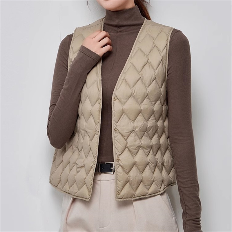 Down Vest Ultralight - Брендовая женская одежда, женский жилет с
