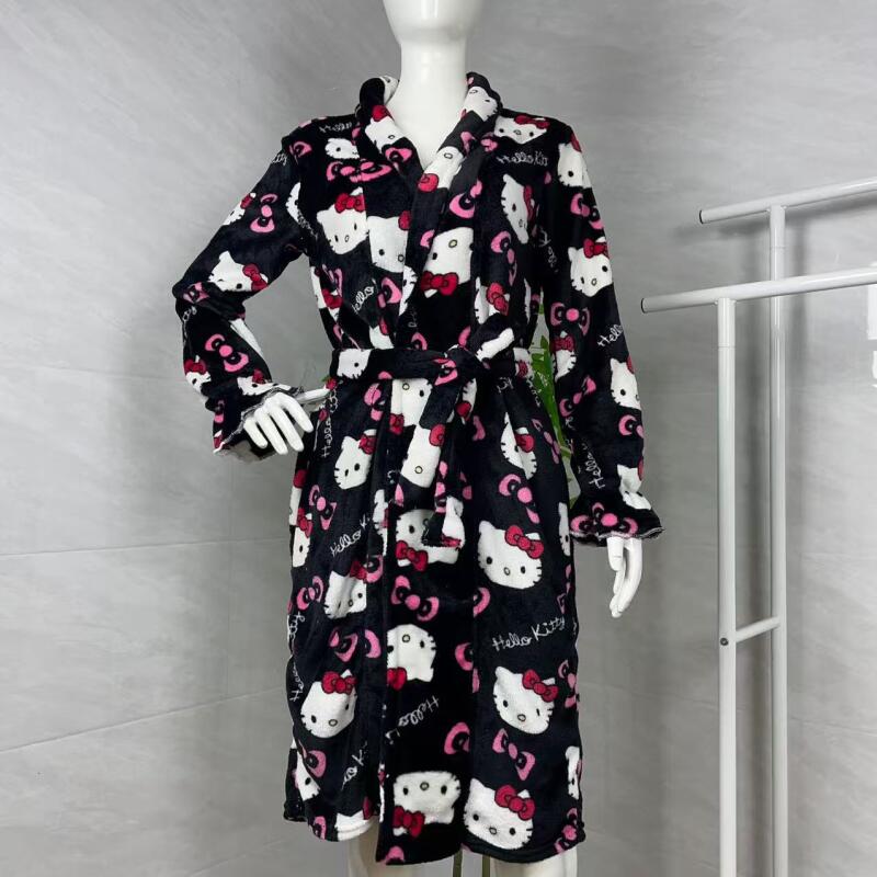Winter Clothes - Ночная рубашка Hello Kitty, новый осенне-зимний