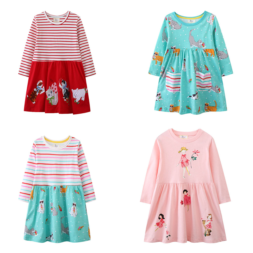 Winter Clothing Activities For Toddlers - Платье-костюм с длинным рукавом для девочек