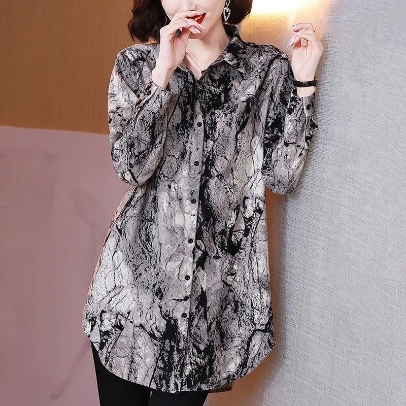 Winter Clothing Vintage - Винтажная рубашка с отворотом и пуговицами