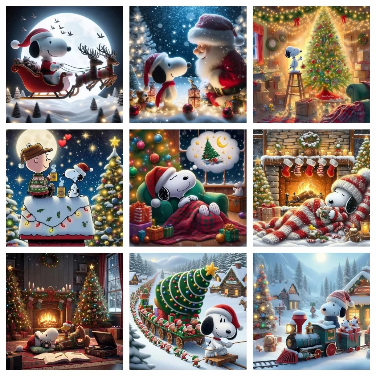 Winter Clothing Pinterest - Новинка 2026: Зимний рождественский алмазный пазл