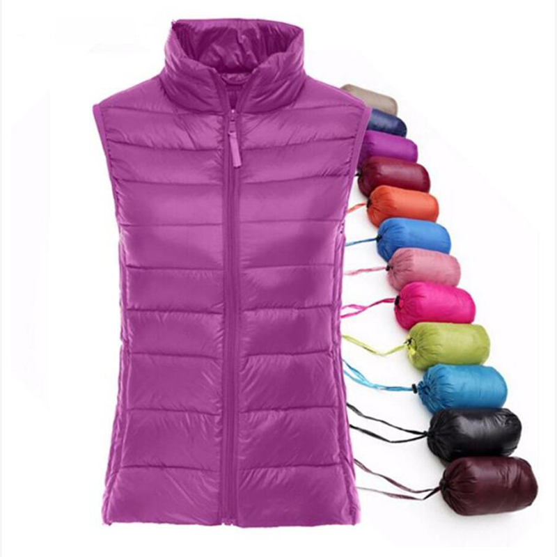 Down Vest Ultralight - Жилет женский на 90% утином пуху,