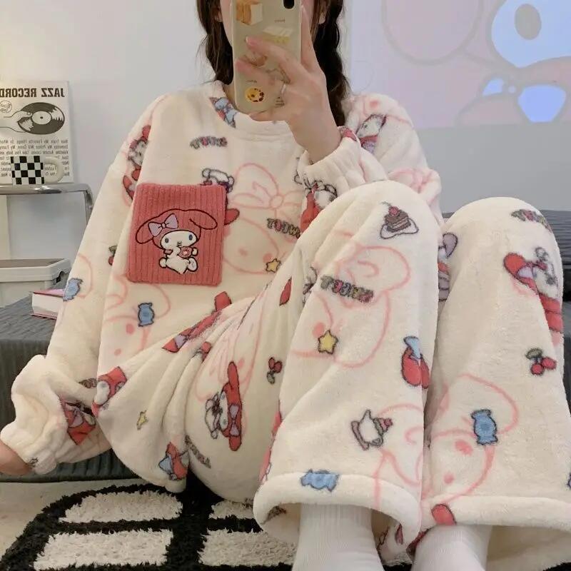Женские пижамы Hello Kitty, ос – обзор и цена Winter Clothes