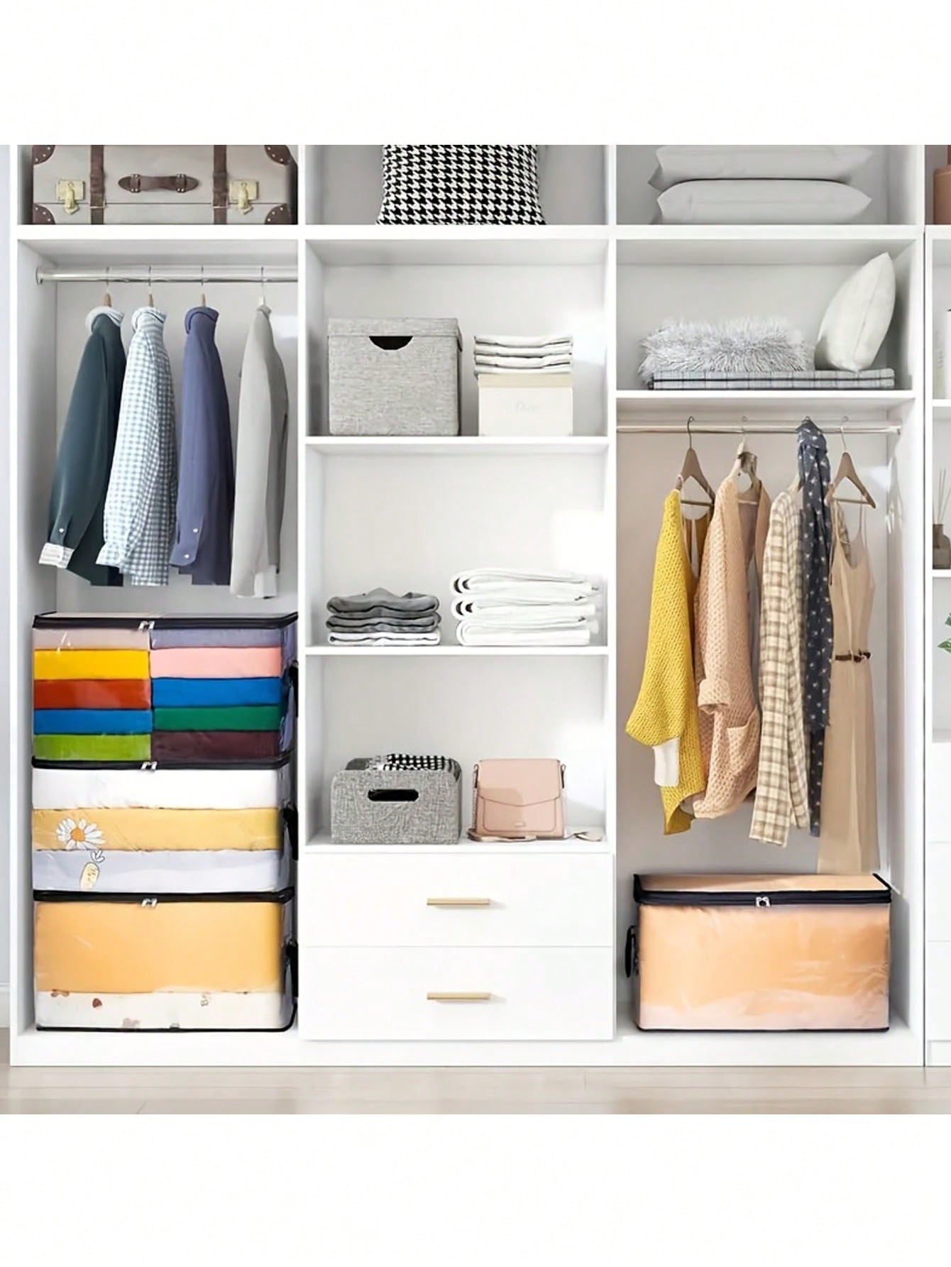 Прозрачные мешки для хранения  – обзор и цена Winter Clothing Storage
