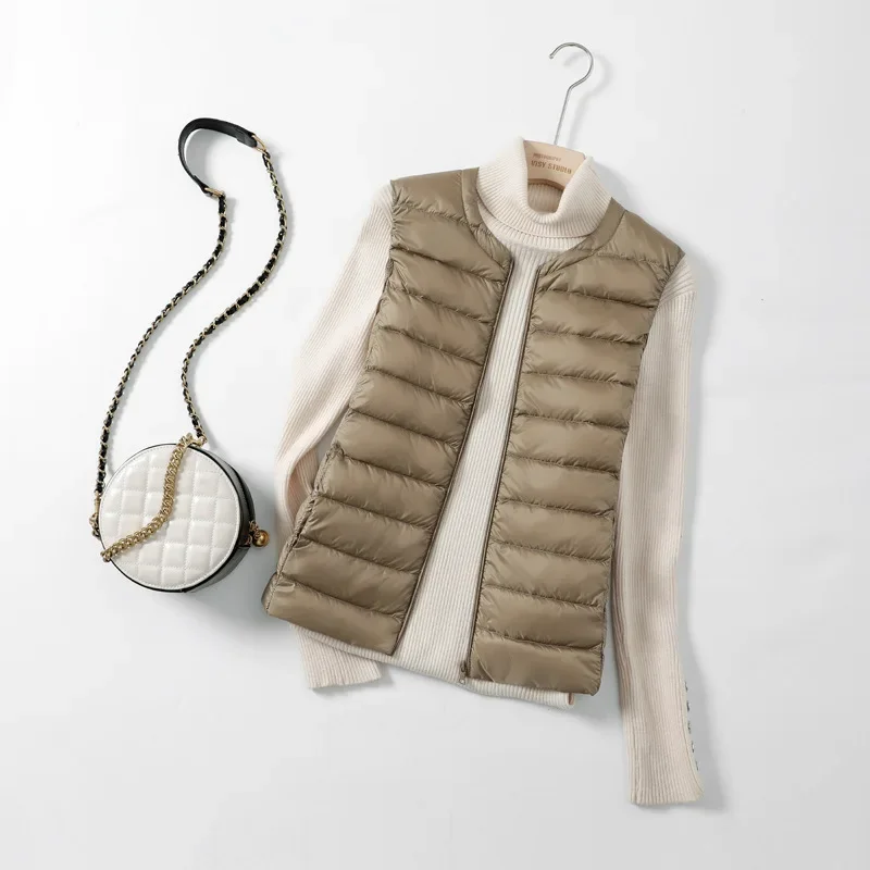 Женский пуховик на молнии, без – обзор и цена Down Vest Ultralight