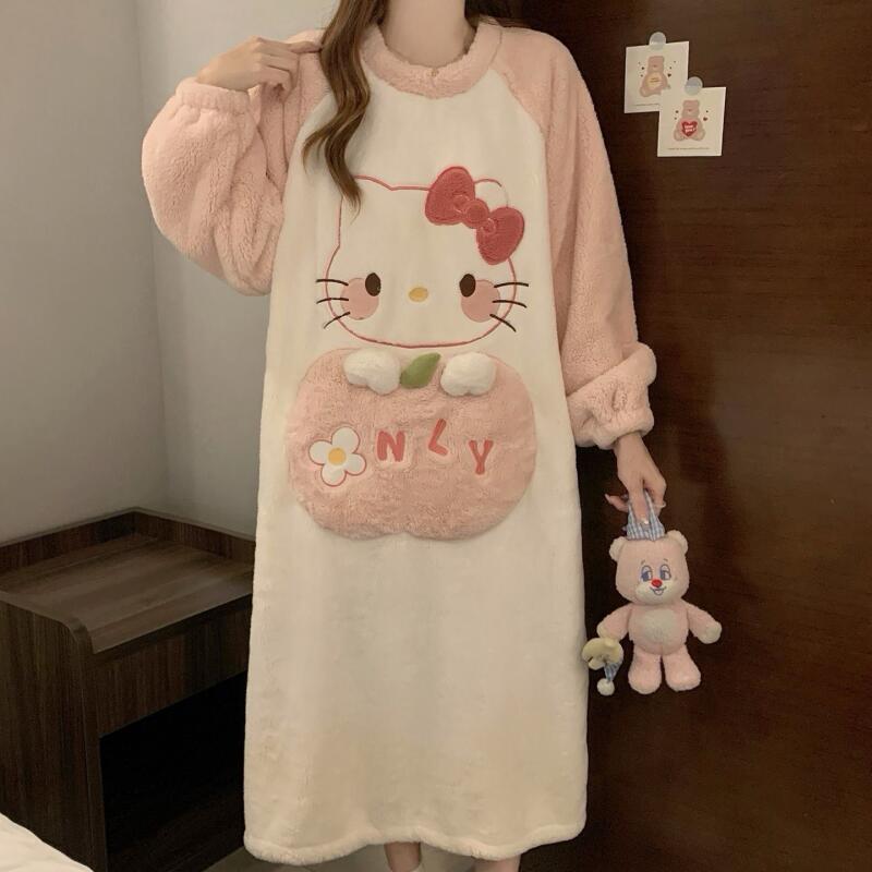 Зимняя ночная рубашка Hello Ki – обзор и цена Winter Clothes
