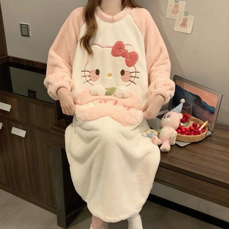 Зимняя ночная рубашка Hello Ki – обзор и цена Winter Clothes