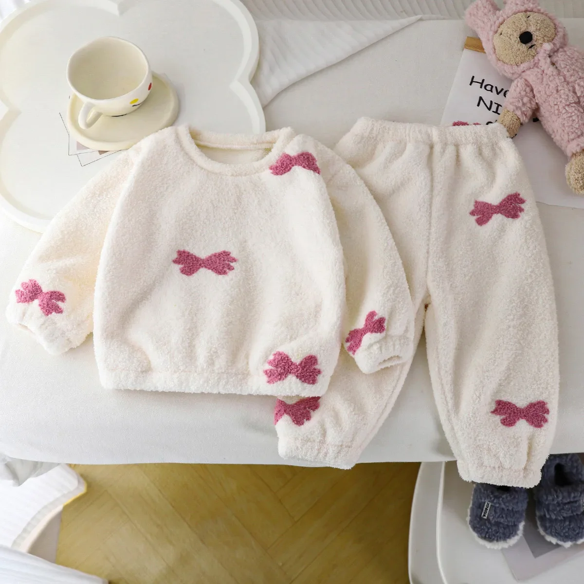 Детская утепленная флисовая Пи – обзор и цена Winter Clothing Baby Girl
