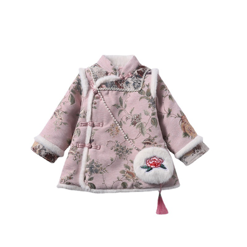 Зимнее платье Hanfu для малень – обзор и цена Winter Clothing Baby Girl