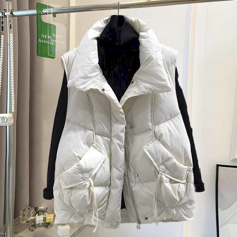 Корейские модные шелковые жиле – обзор и цена Down Vest Ultralight