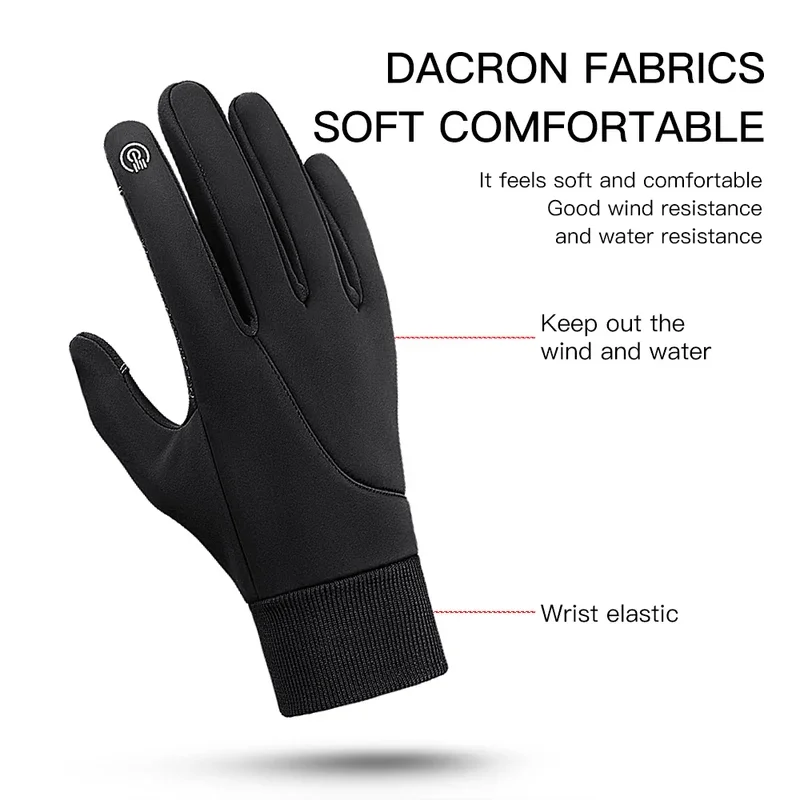 Kyncilor зимние мотоциклетные  – обзор и цена Knit Glove Touch Screen