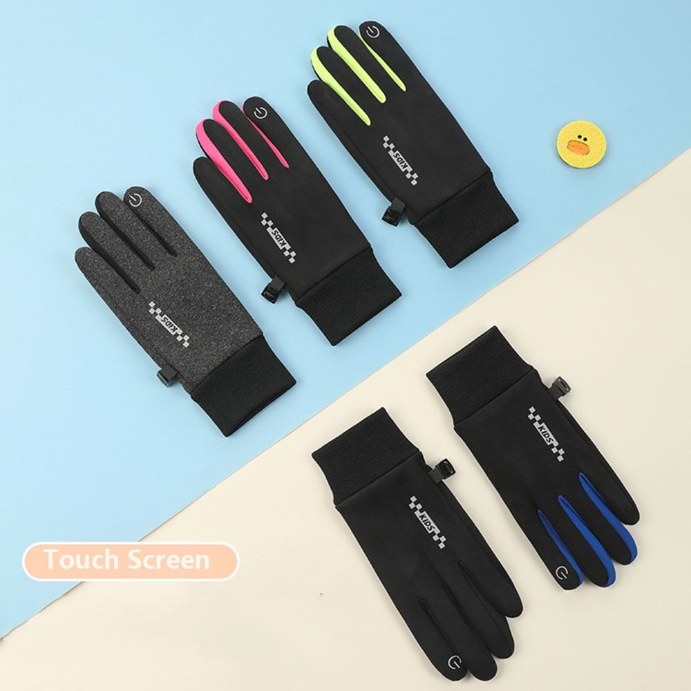 Нескользящие зимние детские ве – обзор и цена Knit Glove Touch Screen