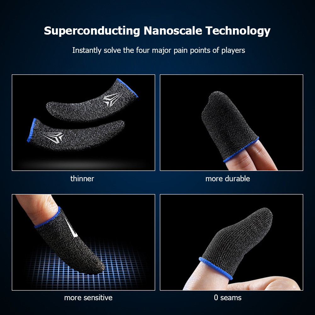 1 пара игровых напальчников дл – обзор и цена Knit Glove Touch Screen